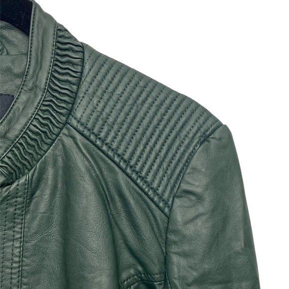 Sam Edelman Elise Faux Leather Moto Jacket - Picture 3 of 12